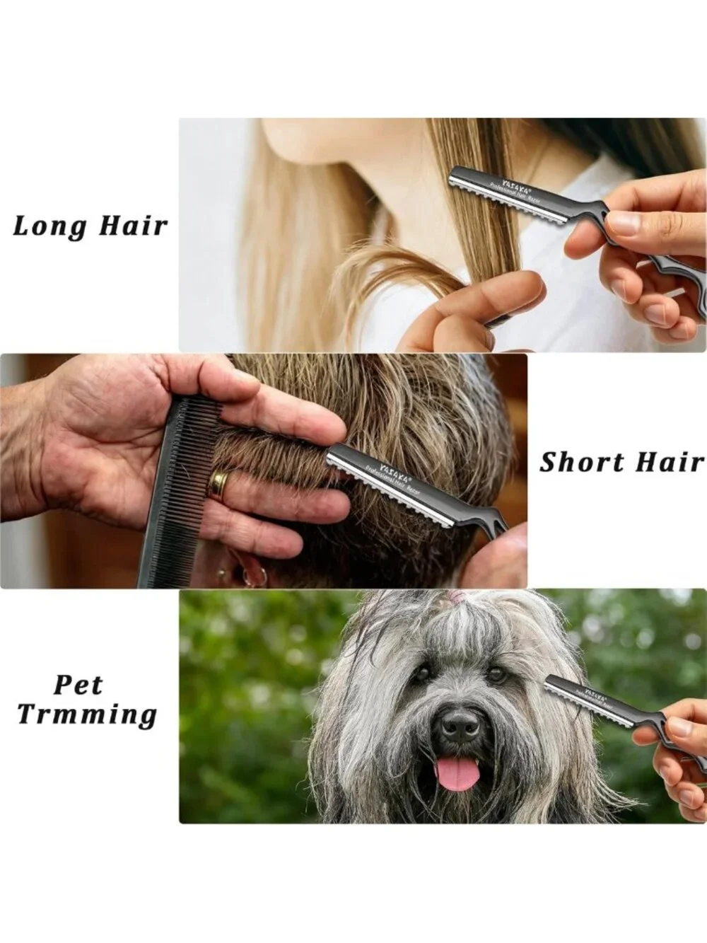 Precision Hair Cutting Razors 7.1